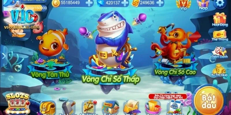 Fishing God tại bắn cá Vicclub đầy kịch tính